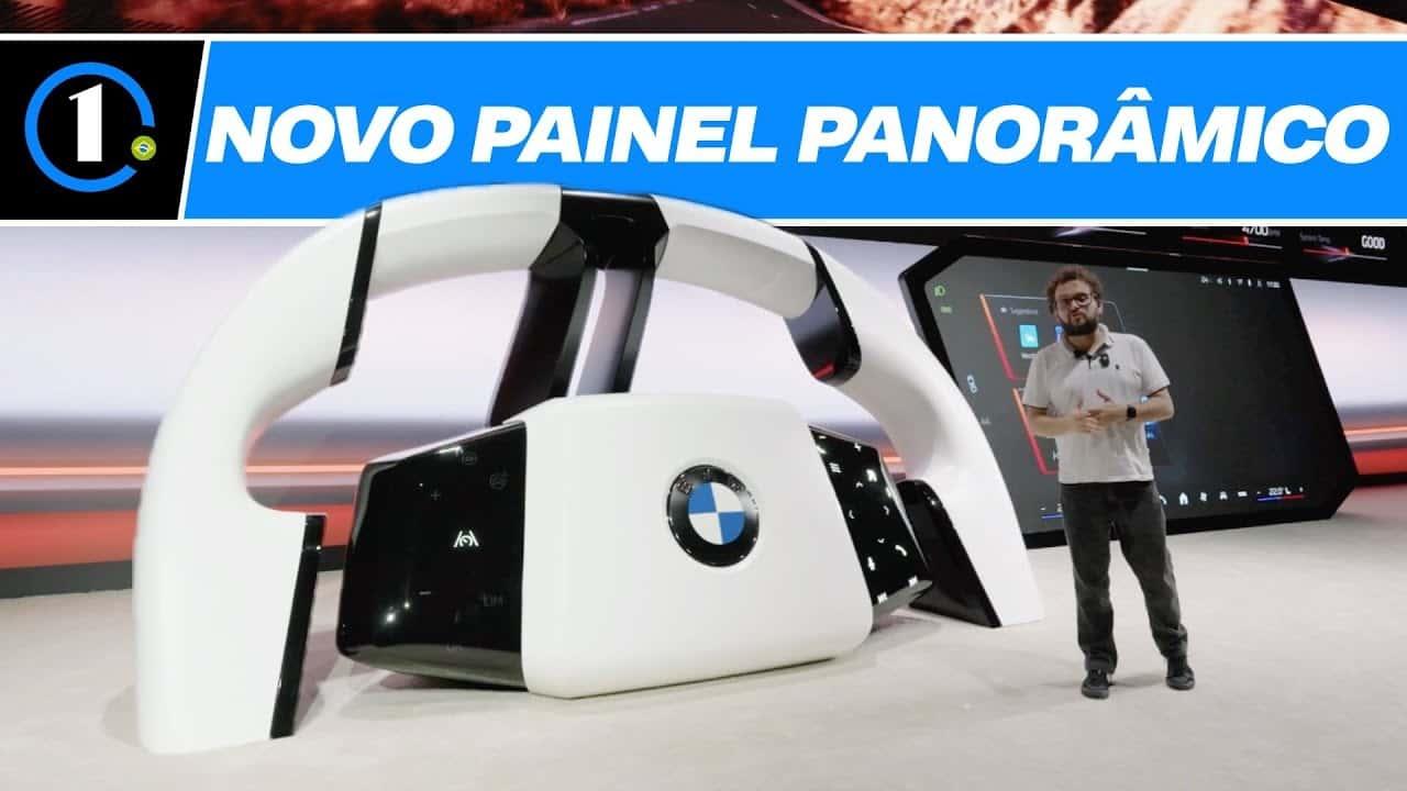 BMW revoluciona com novo sistema operacional e painel inovador