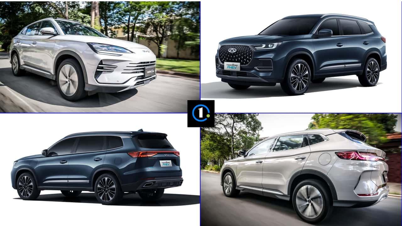 Comparativo: CAOA Chery Tiggo 8 PHEV e BYD Song Plus Premium