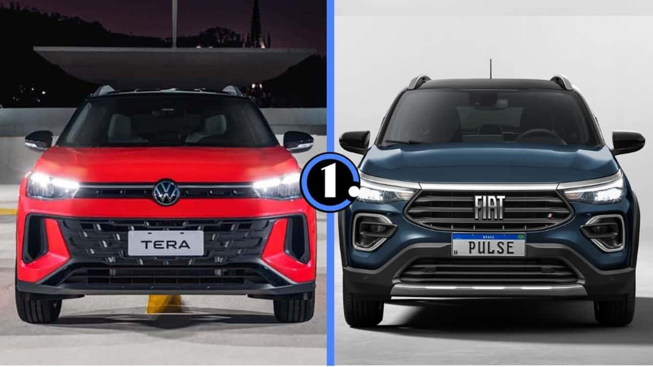 Comparativo visual: novos SUVs VW Tera e Fiat Pulse