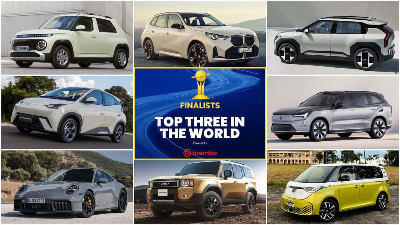 Finalistas do World Car 2025: BMW X3, Hyundai Inster e Kia EV3