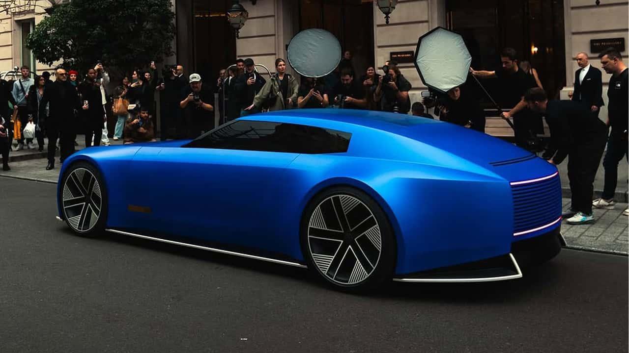 Jaguar Type 00 impressiona com design surreal nas ruas de Paris