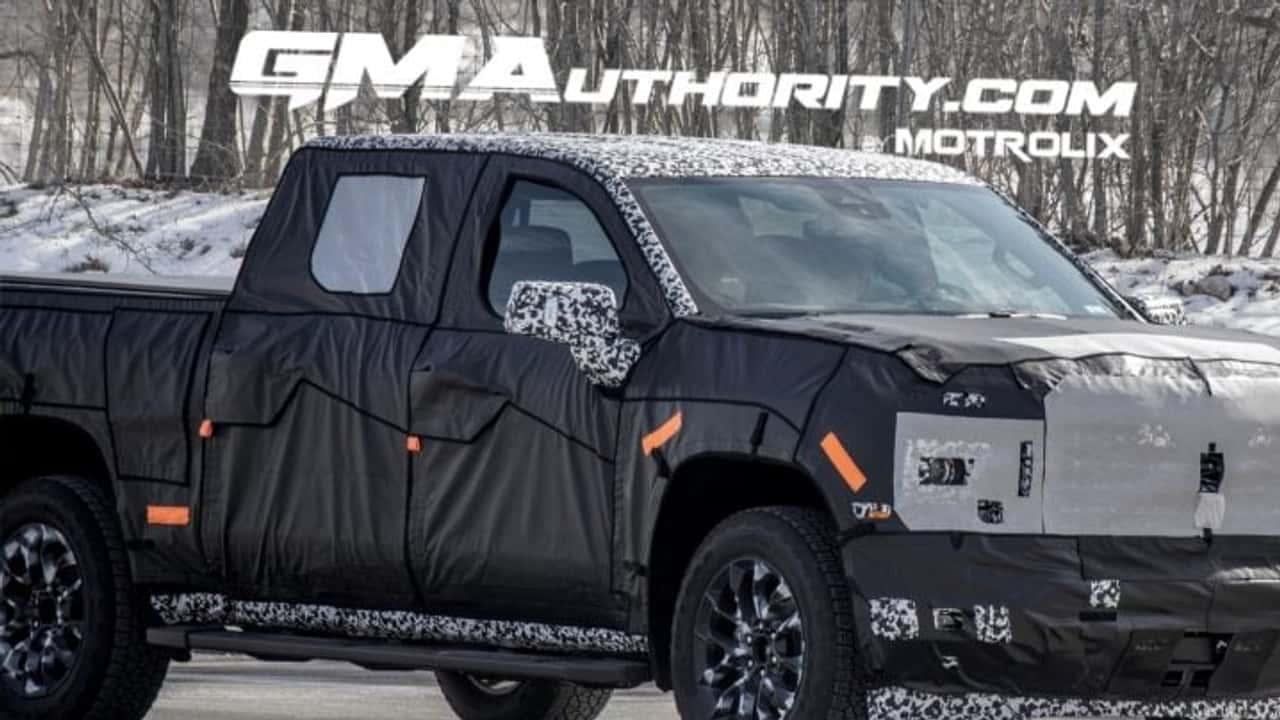 Nova chevrolet silverado 2027 é vista em testes nos EUA