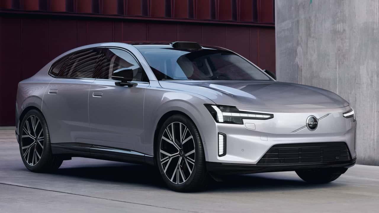 novo volvo ES90: eletrizante cupê sueco com design de sedã