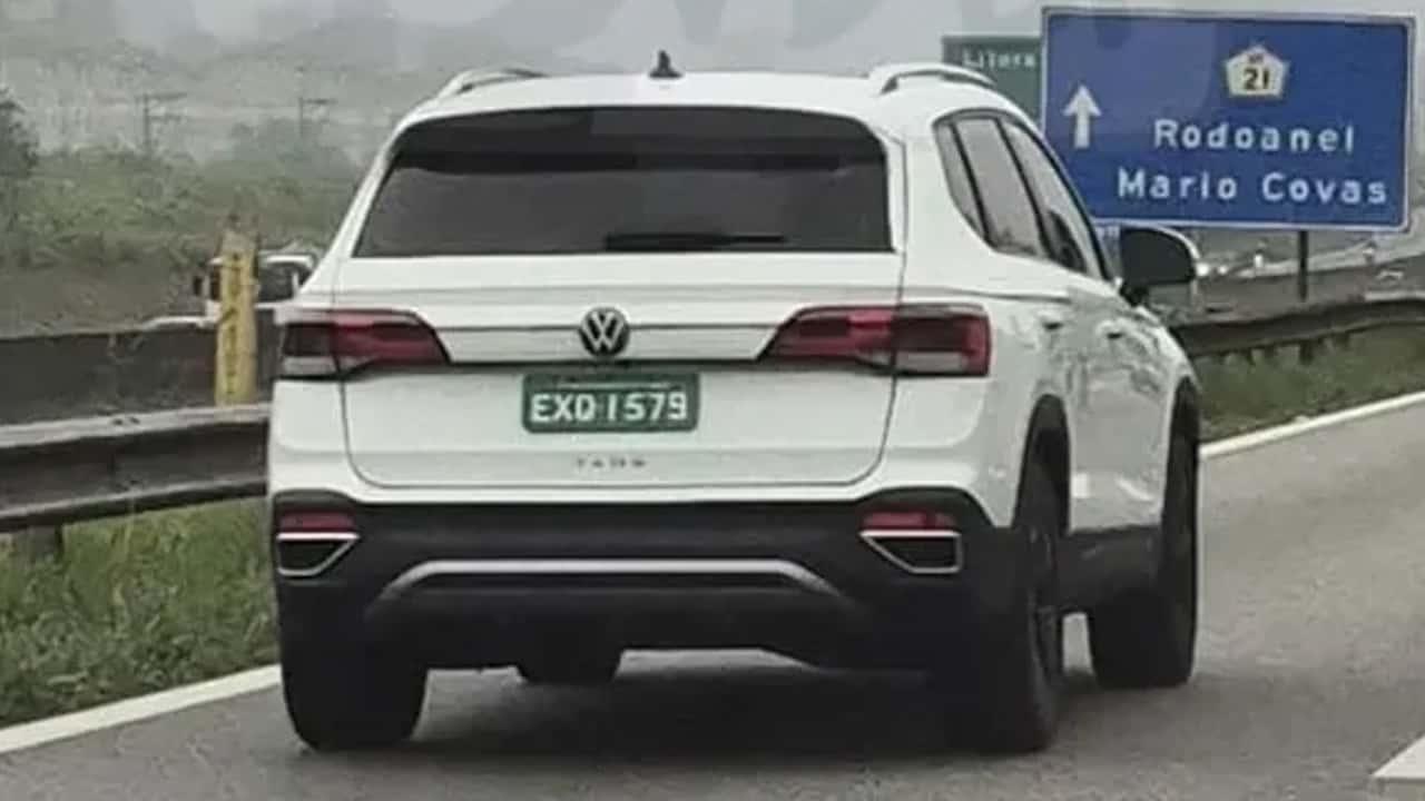 Novo VW Taos 2025 testado no Brasil com produção incerta
