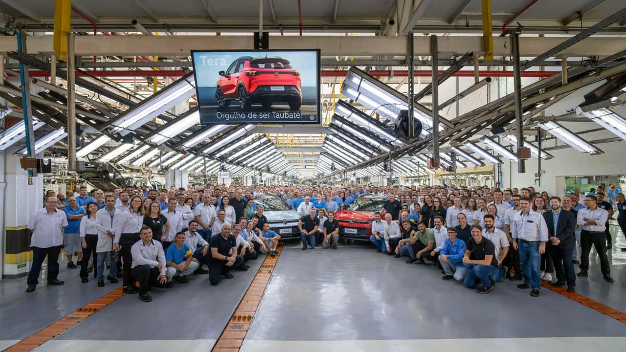 Volkswagen inicia produção do inovador Tera 2026 em Taubaté