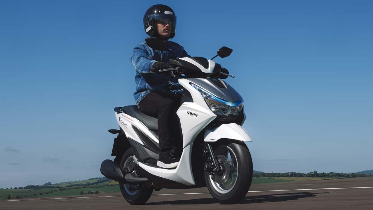 Yamaha revoluciona com a primeira moto híbrida no Brasil, a Fluo 2025