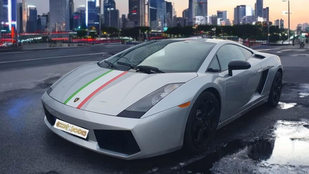 Compre a lamborghini gallardo exclusiva de David Beckham agora mesmo