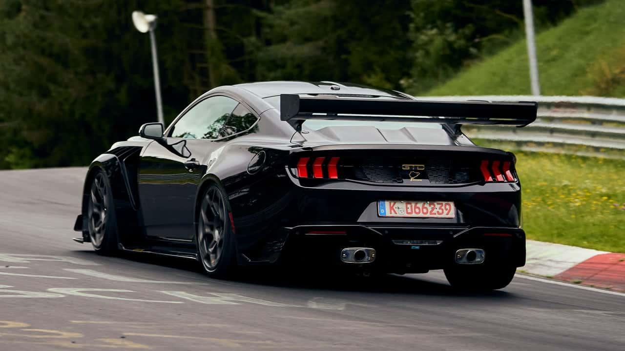 Mustang GTD faz história como o carro mais rápido de Nürburgring