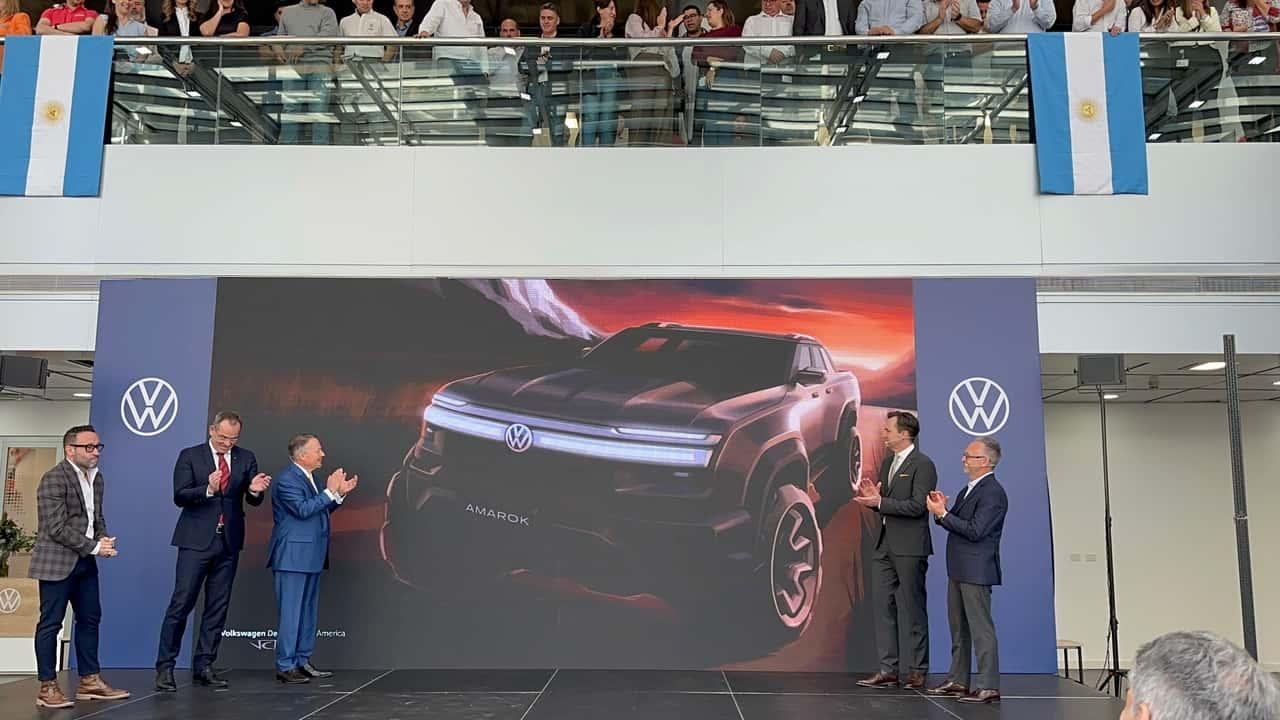 Nova geração da VW Amarok eletrificada chega em breve à Argentina