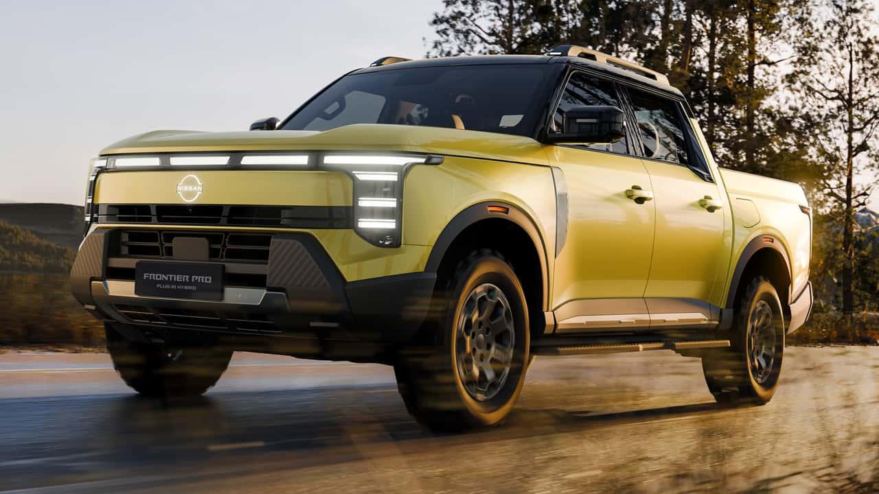 Nova Nissan Frontier híbrida inspira-se em picape chinesa globalmente