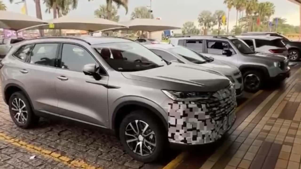 Novo GWM Haval H6 2026 é flagrado em teste no Brasil
