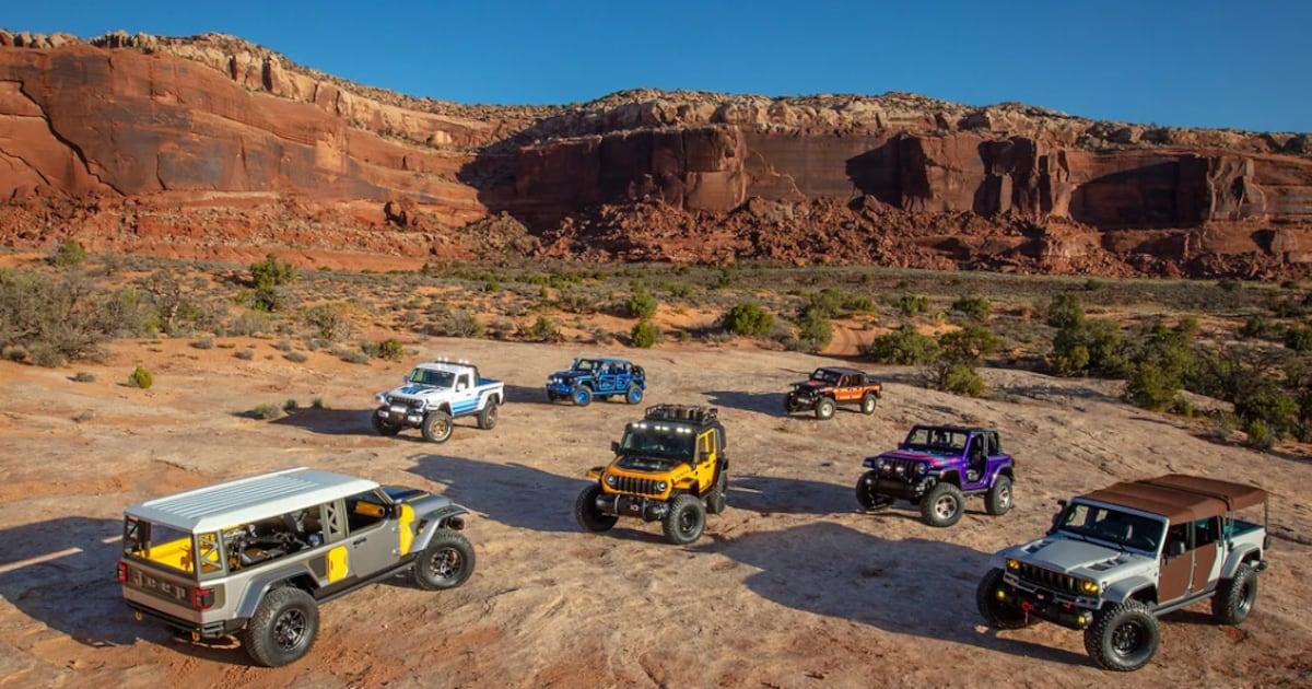 Novos conceitos da Jeep podem transformar Wrangler e Gladiator