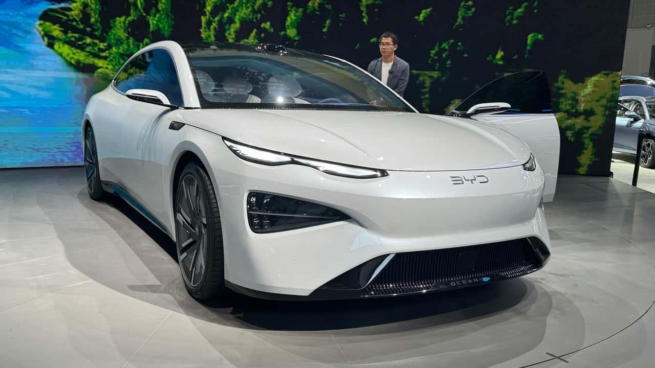 Novos modelos da série Ocean da BYD estreiam em Xangai