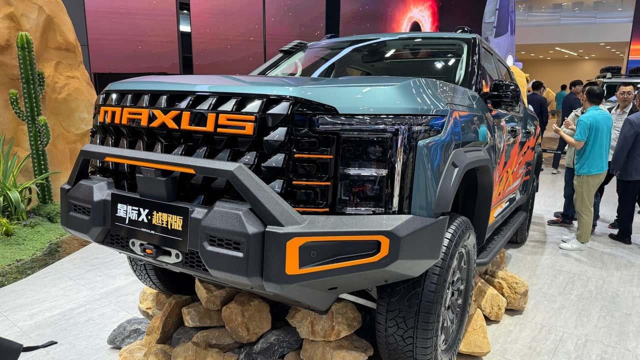 Pickup chinesa da SAIC revela futuro da nova VW Amarok
