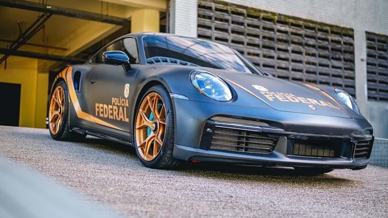 Porsche 911 Turbo de luxo agora reforça Polícia Federal