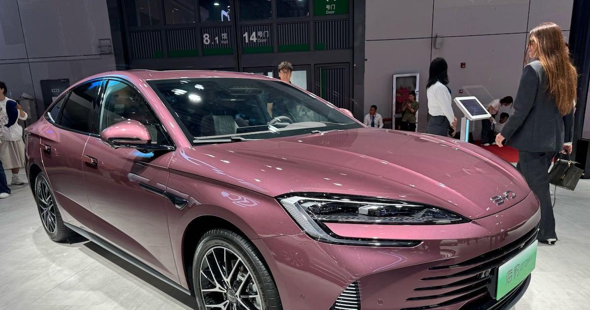 Próximos lançamentos da BYD em Xangai: novidades imperdíveis