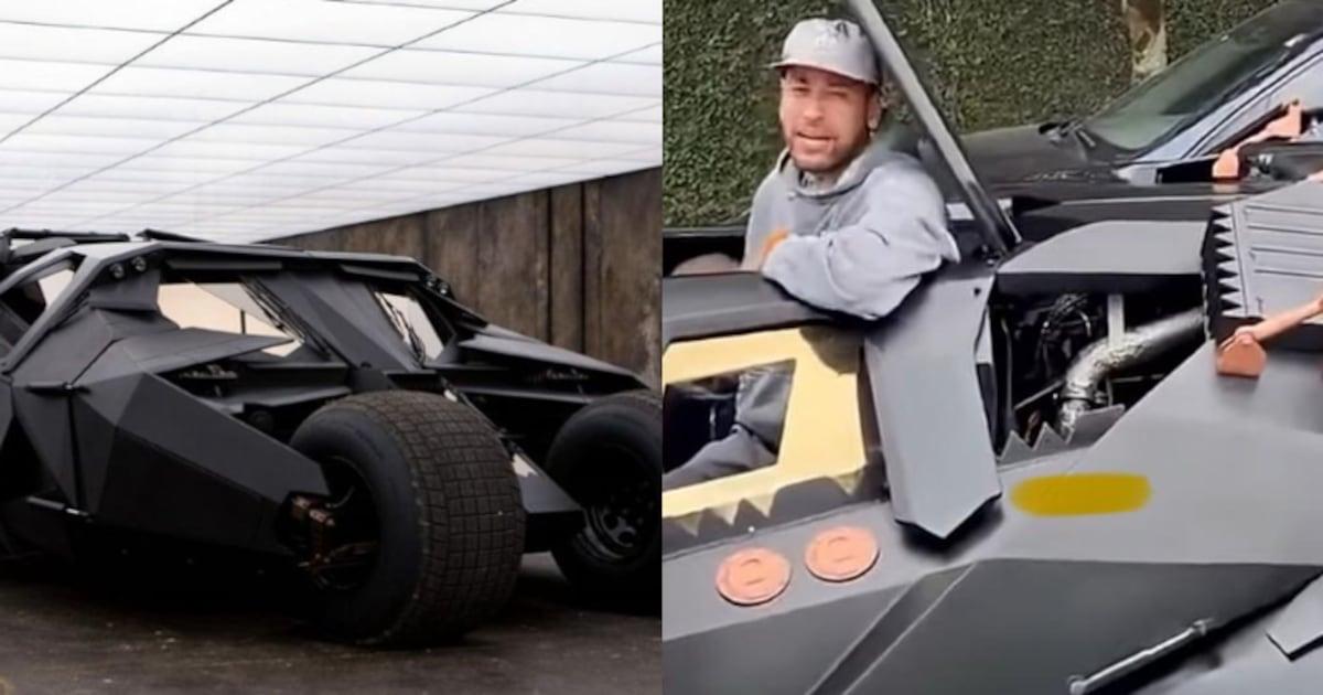 Batmóvel de Neymar: luxo supera veículos dos filmes do Batman
