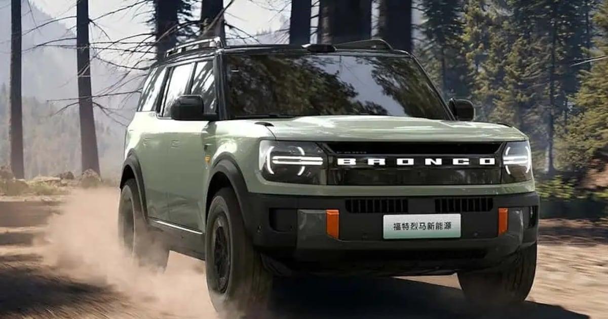 Ford lança Bronco elétrico e EREV com baterias BYD na China