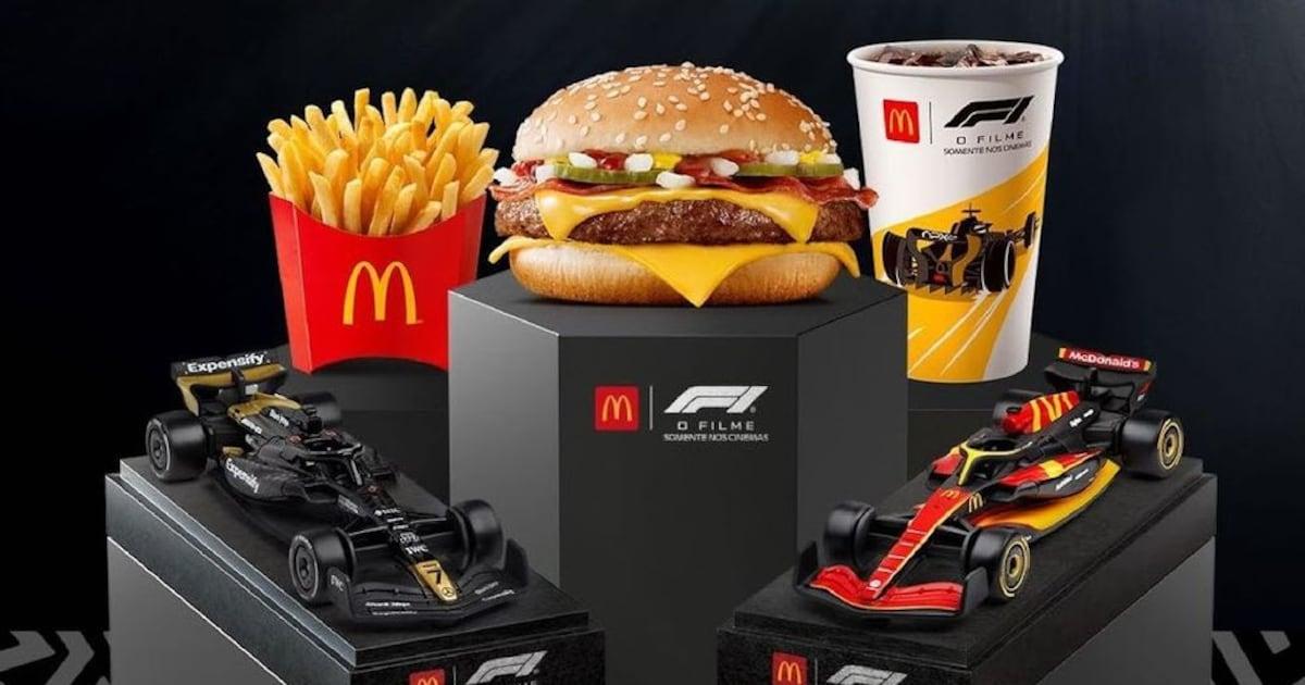 McDonald's esgota miniaturas de F1 e anuncia nova promoção