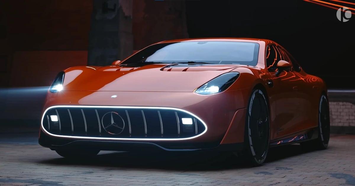 Mercedes revela conceito futurista com foco em motor elétrico
