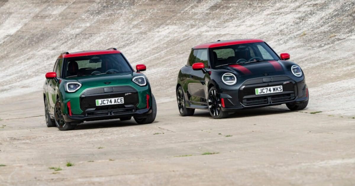 Mini revoluciona com lançamento dos esportivos elétricos JCW no Brasil