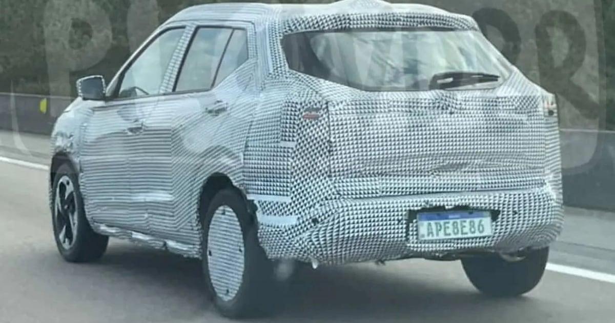 Novo nissan kait 2025: flagrante revela possível estreia ainda este ano