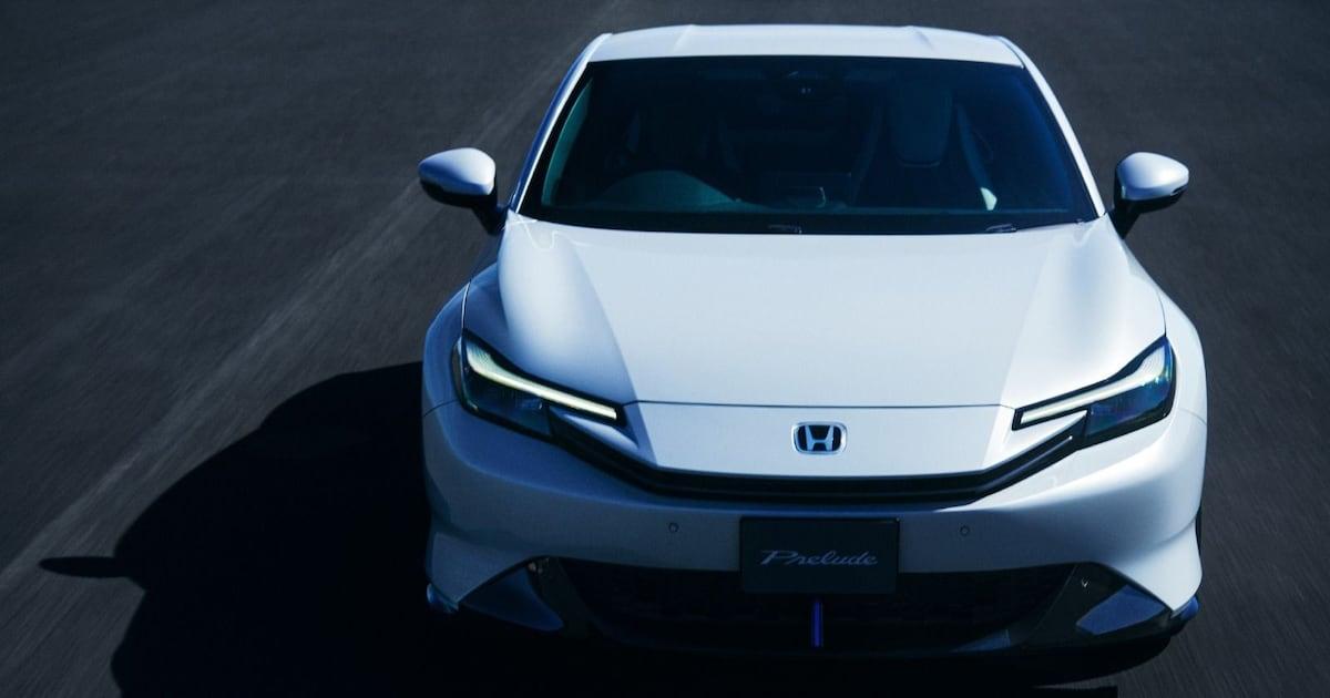 Novo Honda Prelude combina estilo esportivo e motor híbrido eficiente