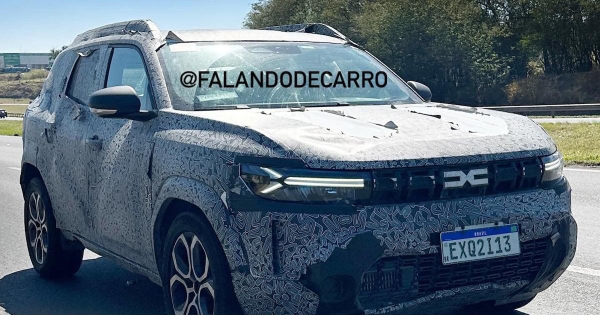 Renault Duster 2025: novo modelo é visto em testes no Brasil