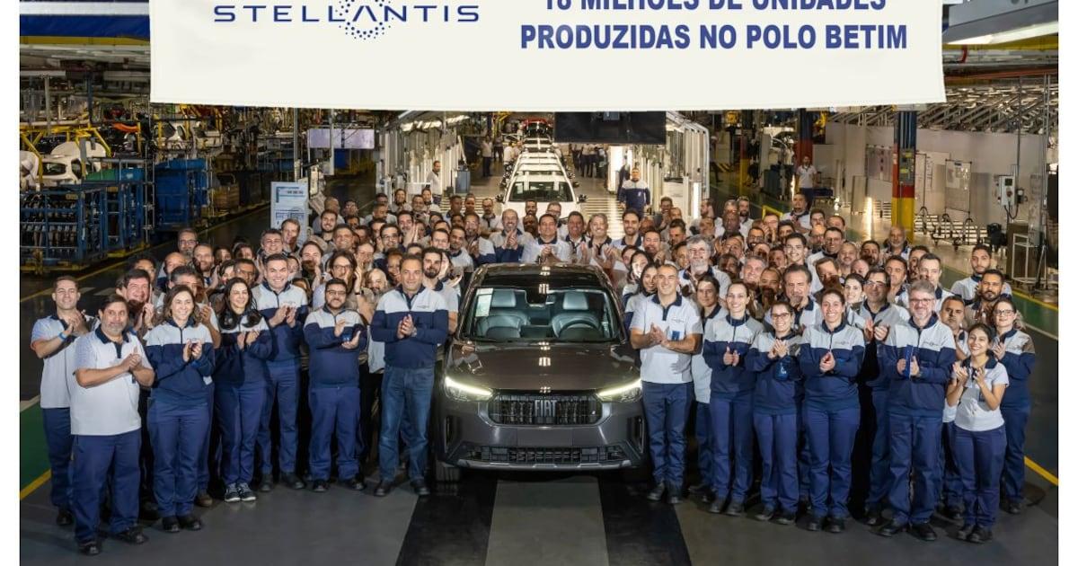 Stellantis impulsiona produção e exportações no início de 2025