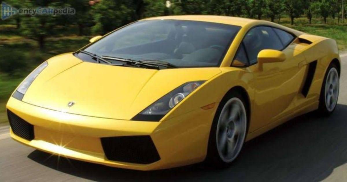 O luxuoso Lamborghini Gallardo apreendido do piloto Tarso Marques