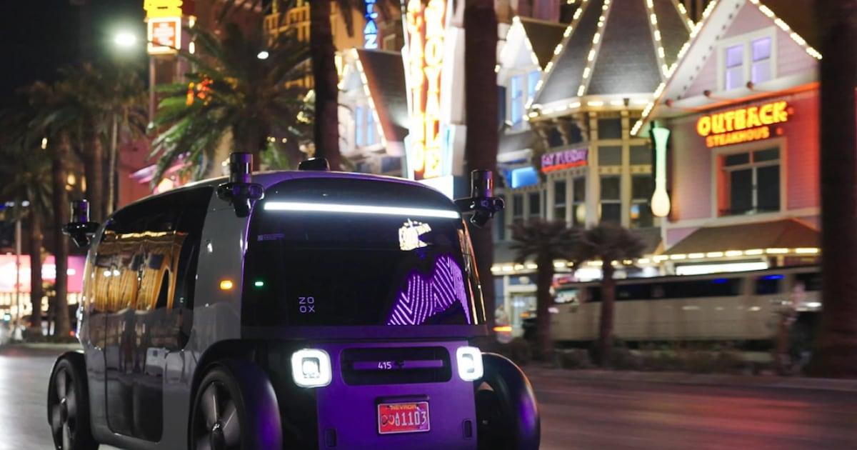 Robotáxis da Zoox, da Amazon, chegam a Las Vegas revolucionando transporte