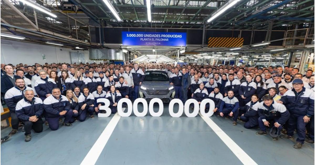 Stellantis na Argentina atinge marco de 3 milhões de veículos